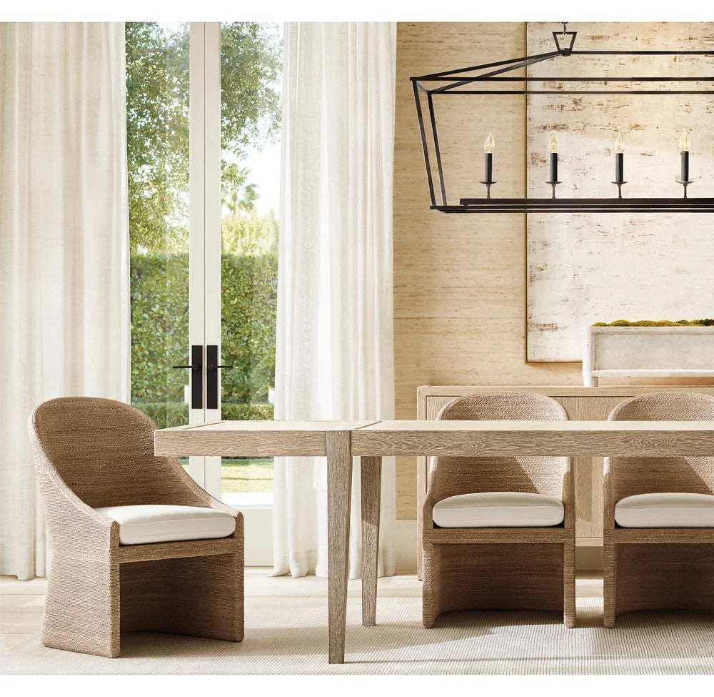 19th C. English Openwork Rectangular Chandelier