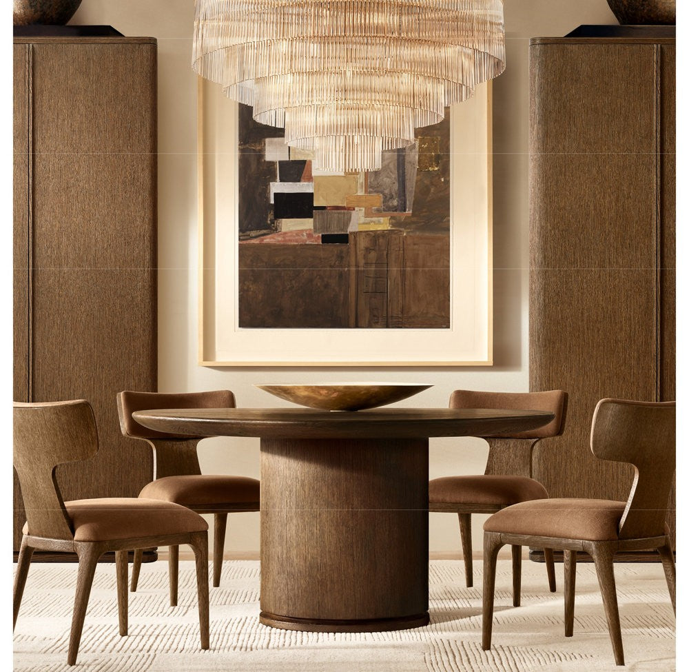 Amadeo Round Crystal Rod Chandelier