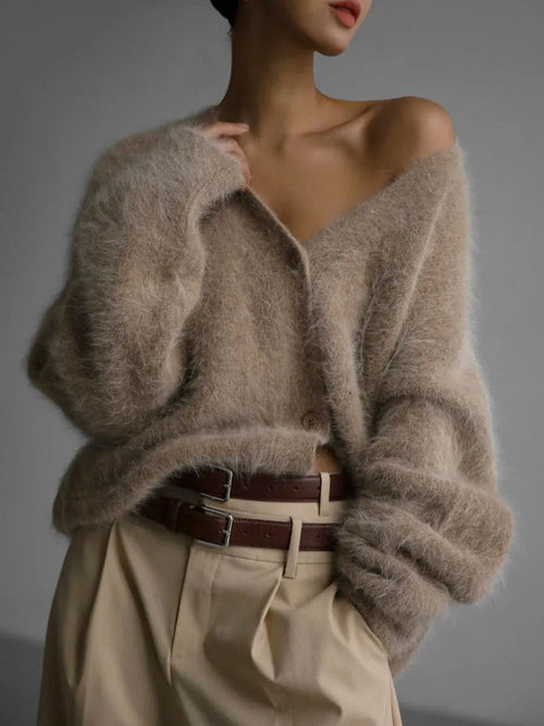Ameline Mohair Cardigan