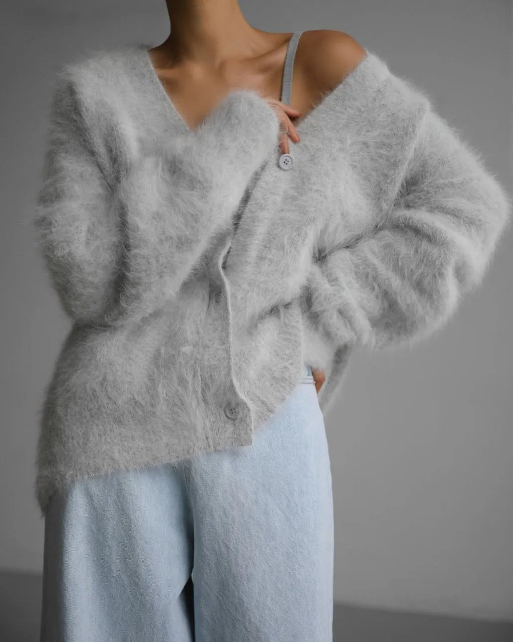 Ameline Mohair Cardigan