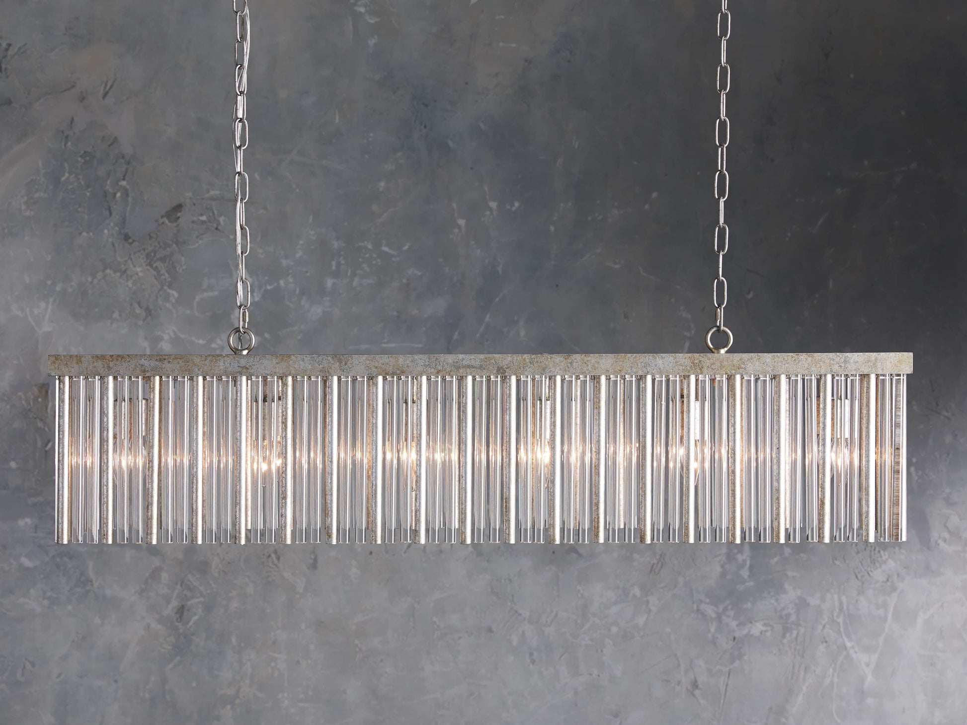 Andalucia Crystal Rectangular Chandelier