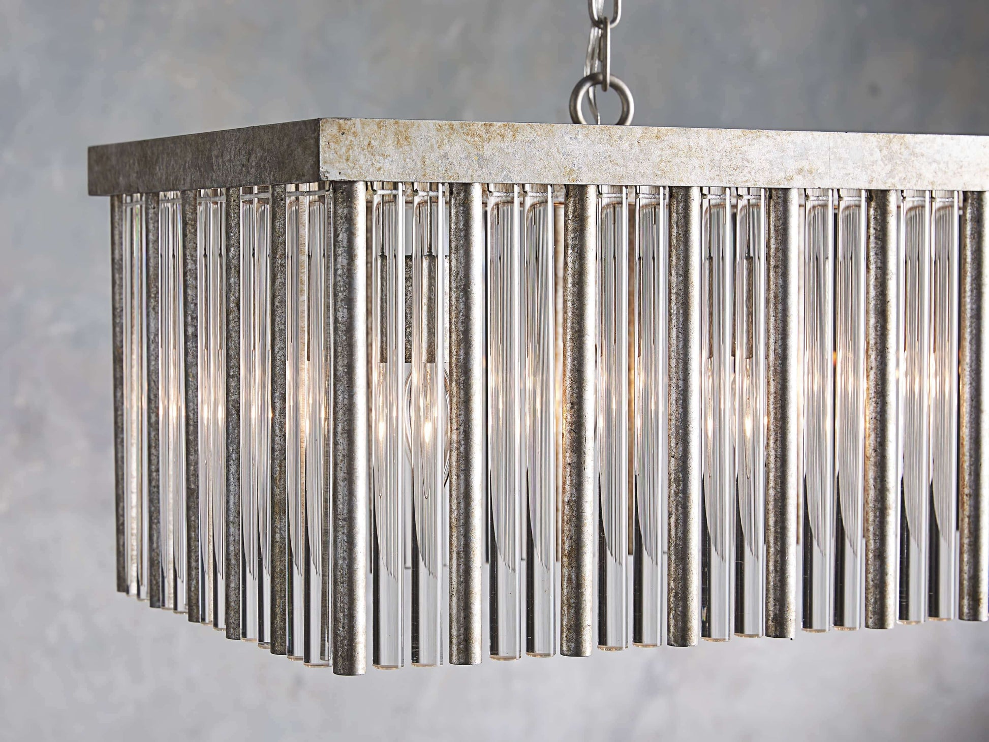 Andalucia Crystal Rectangular Chandelier