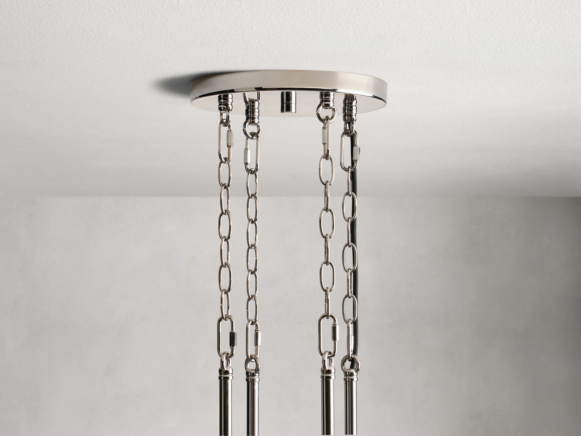 Andreas Fluted Glass Ring Chandelier