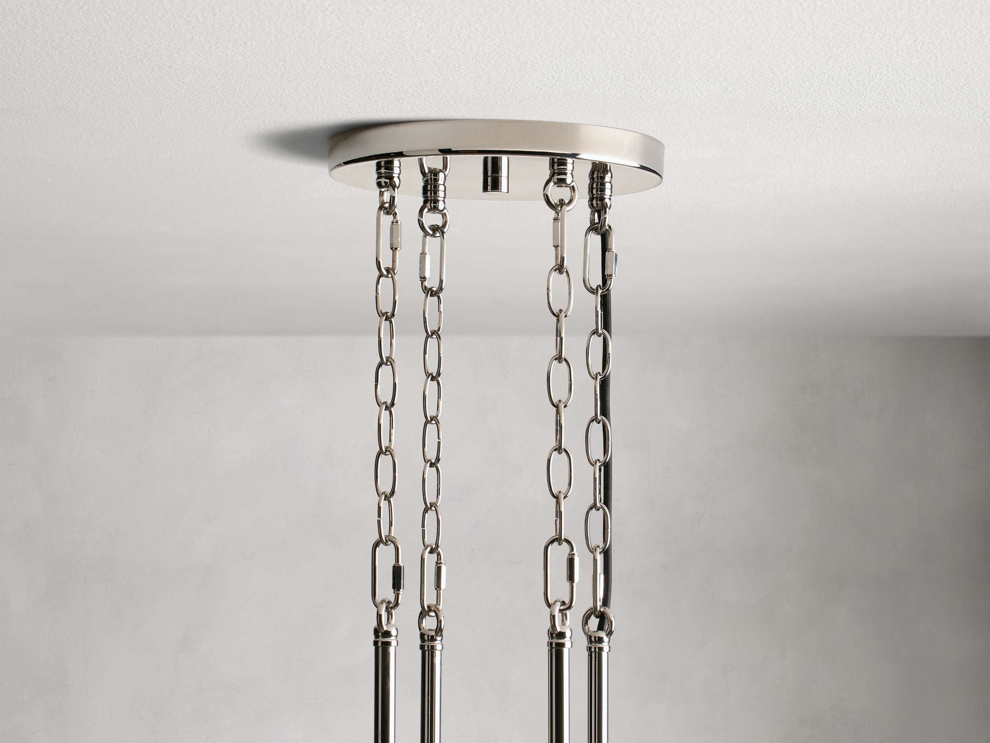 Andreas Fluted Glass Ring Chandelier