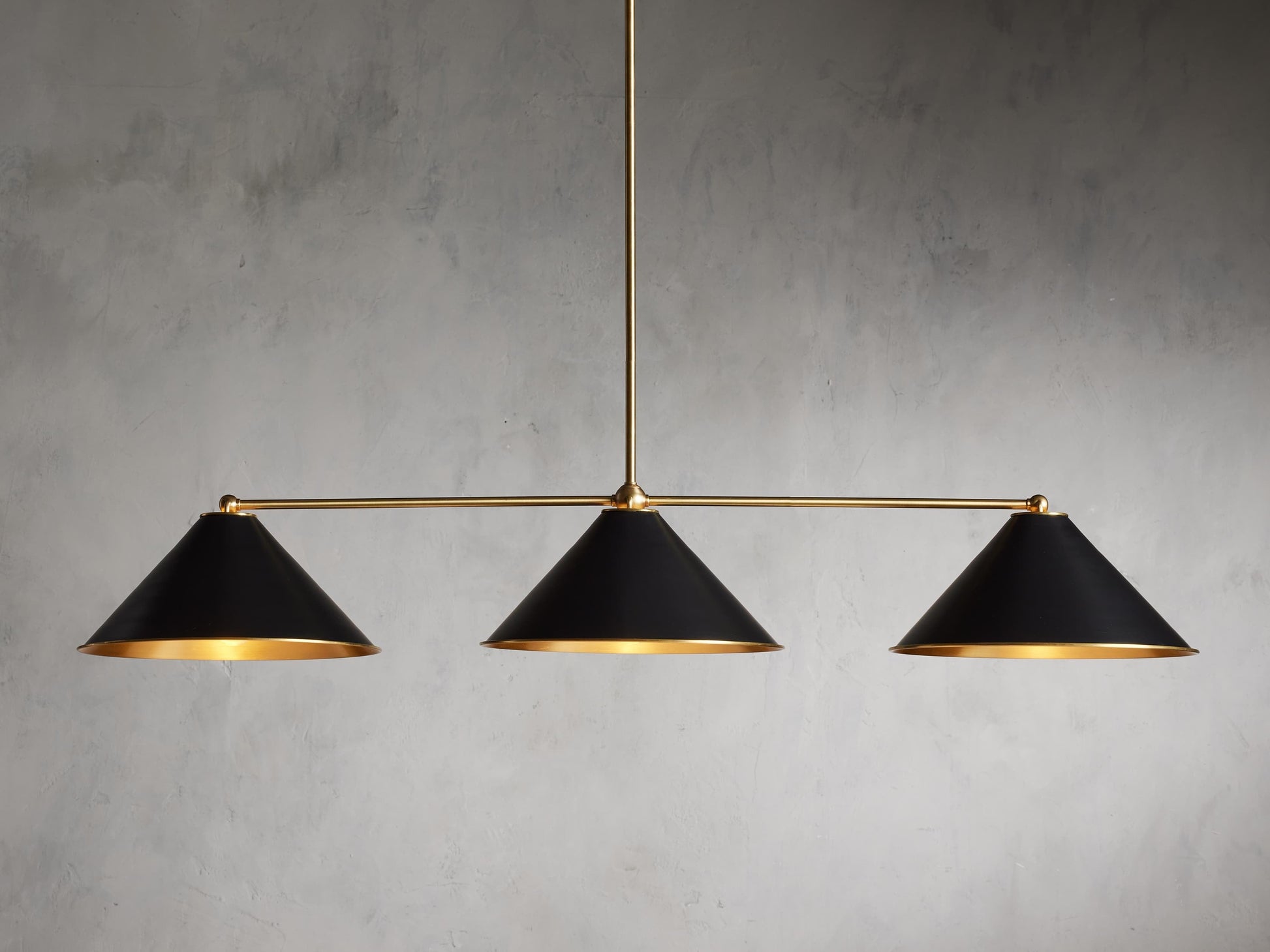 Arno Two-Tone Linear Chandelier