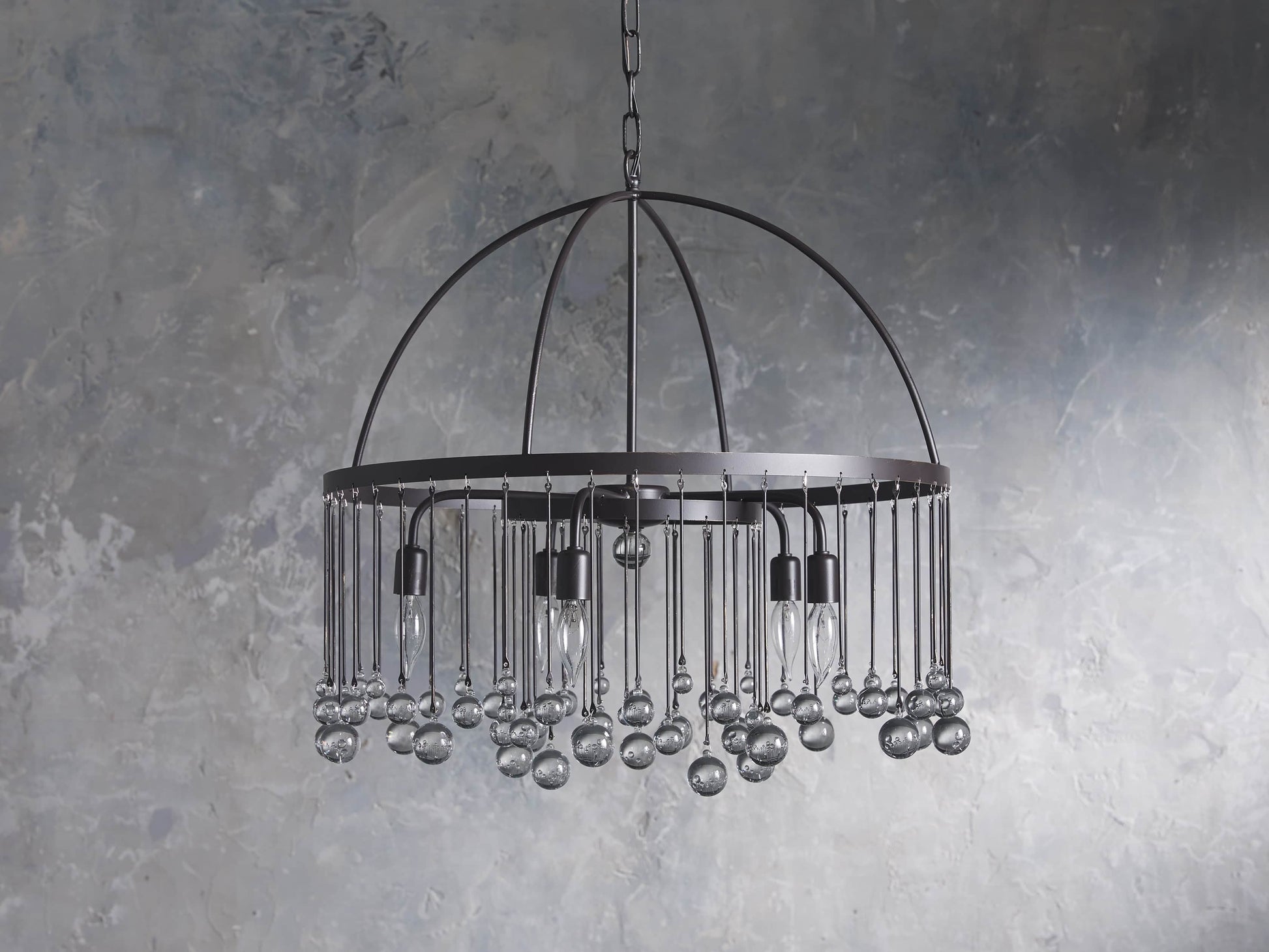 Aubrey Crystal Round Chandelier