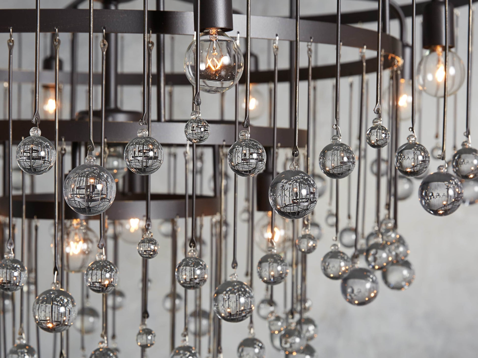 Aubrey Crystal Round Chandelier