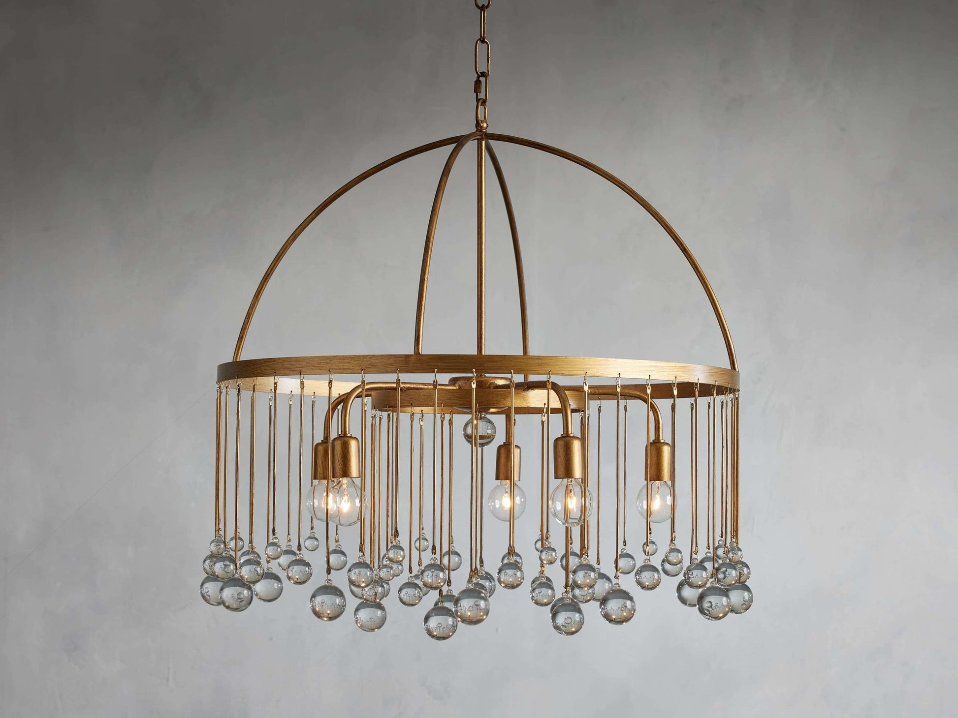 Aubrey Crystal Round Chandelier
