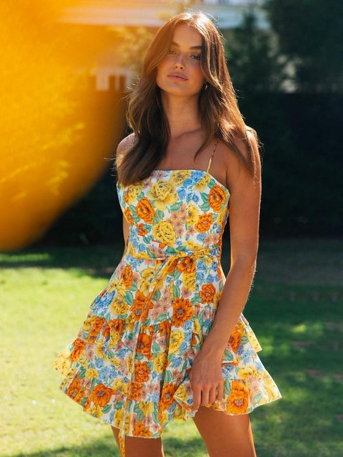 Aurelia Floral Slip Dress