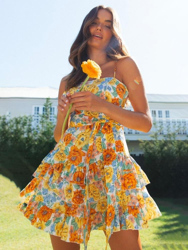 Aurelia Floral Slip Dress