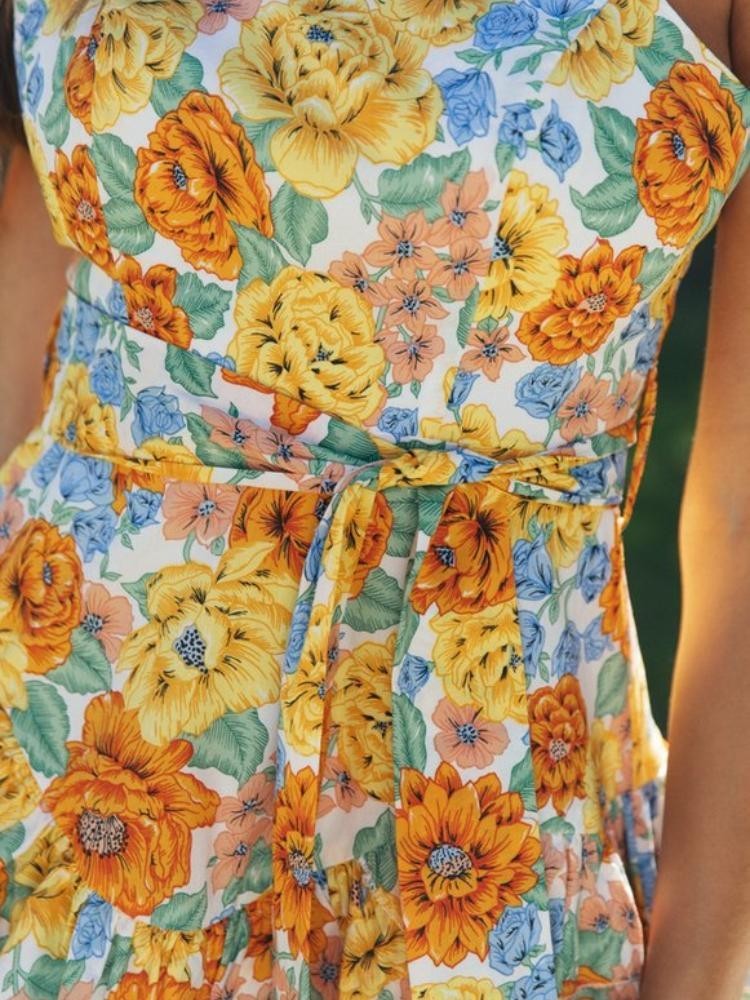 Aurelia Floral Slip Dress