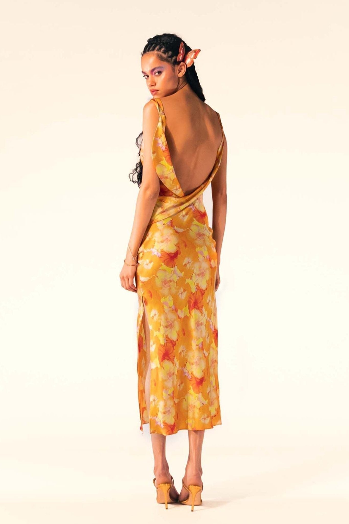Calista Floral Maxi Dress