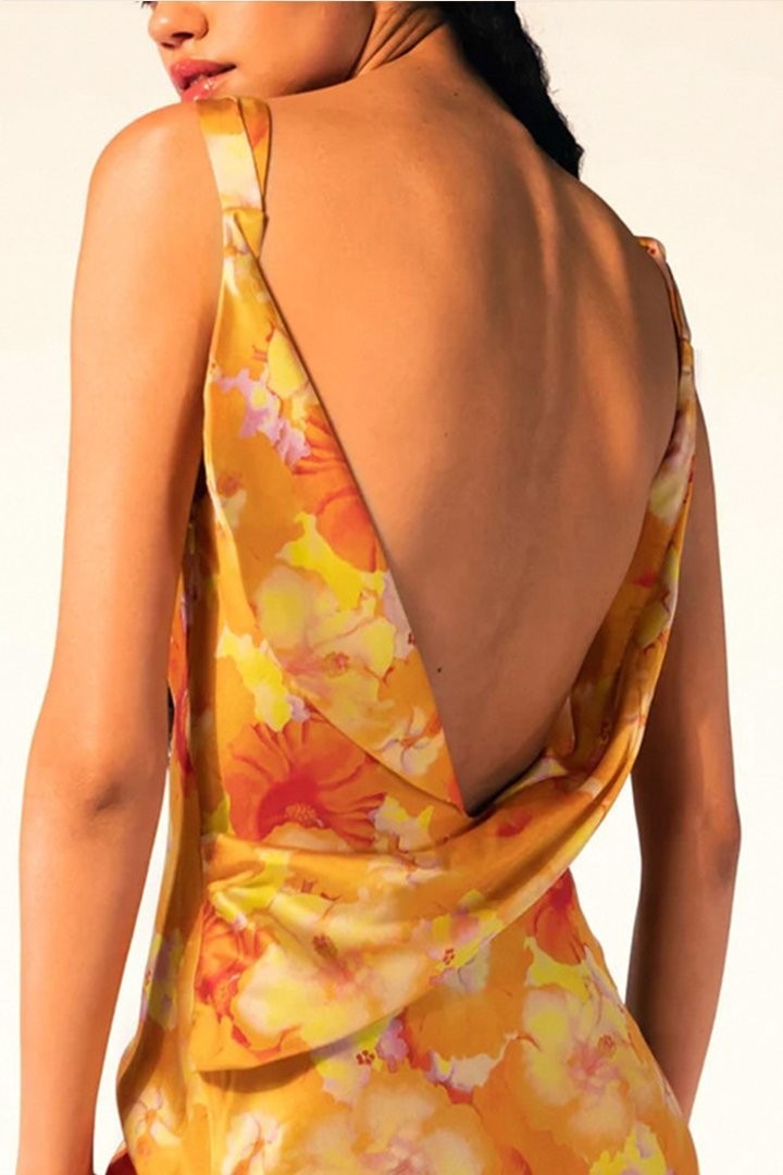 Calista Floral Maxi Dress