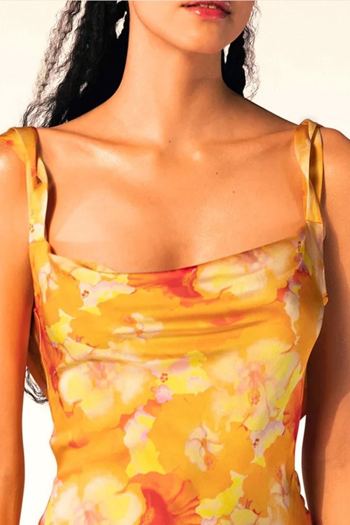 Calista Floral Maxi Dress