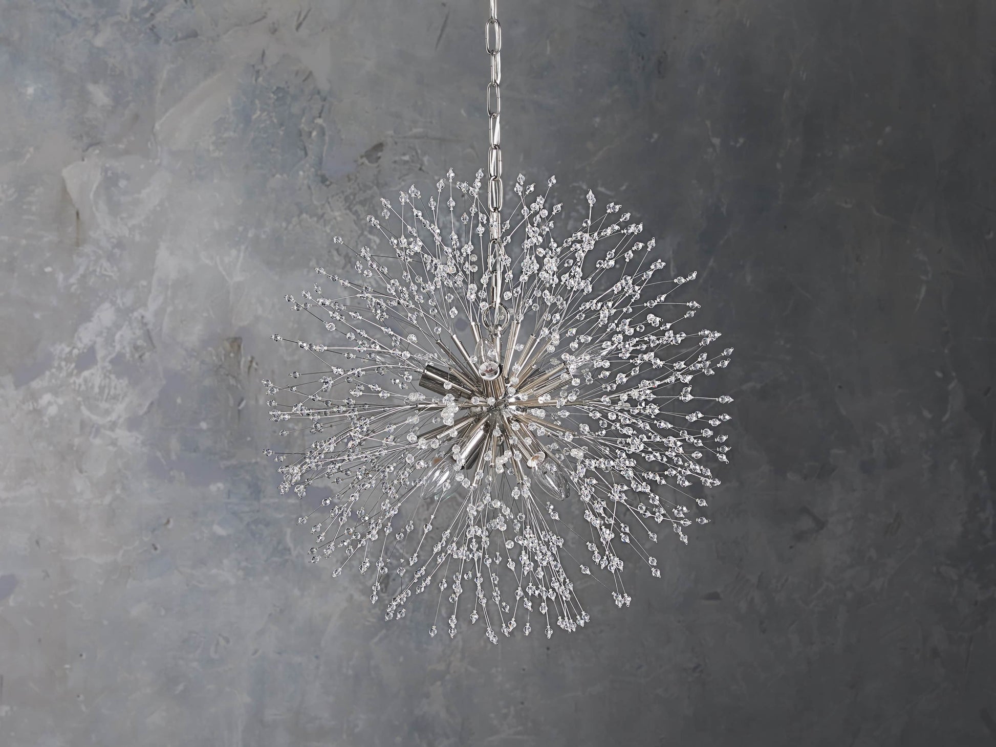 Dandelion Crystal Round Chandelier