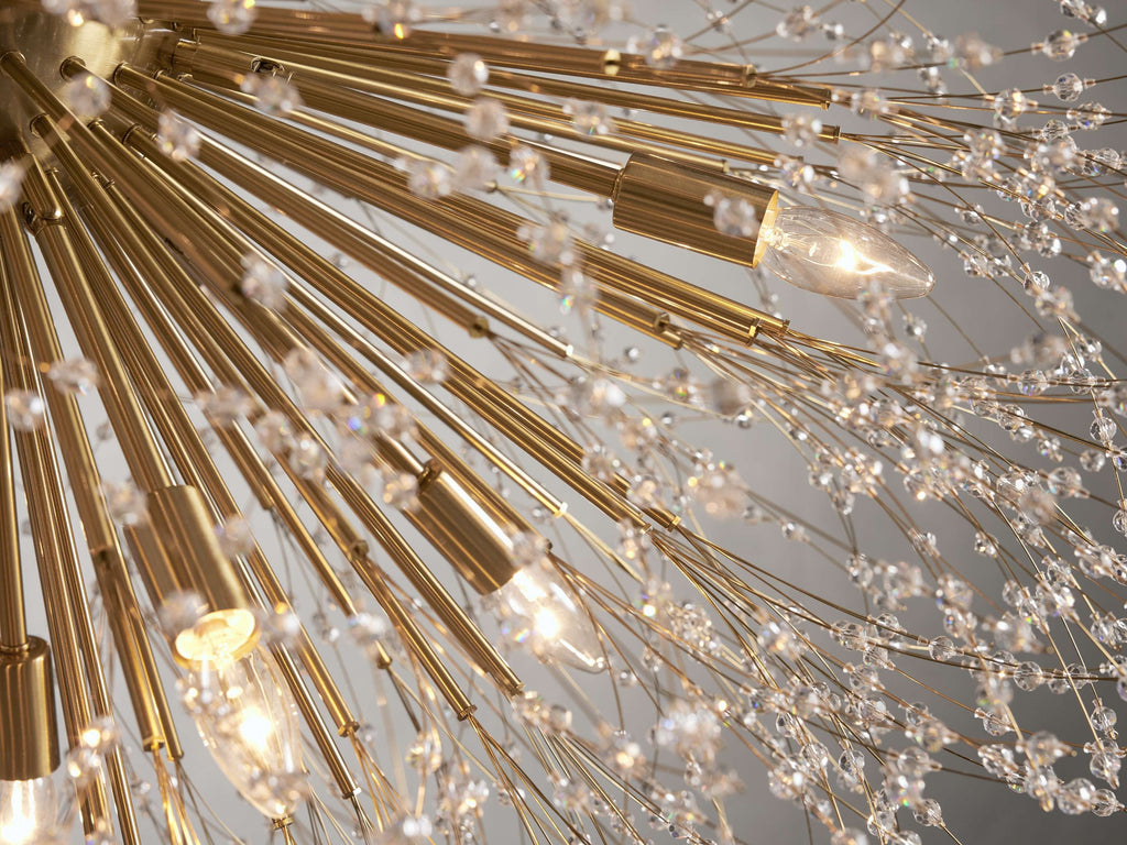 Dandelion Crystal Round Chandelier