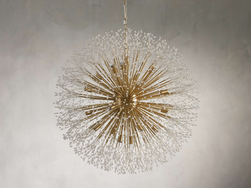 Dandelion Crystal Round Chandelier