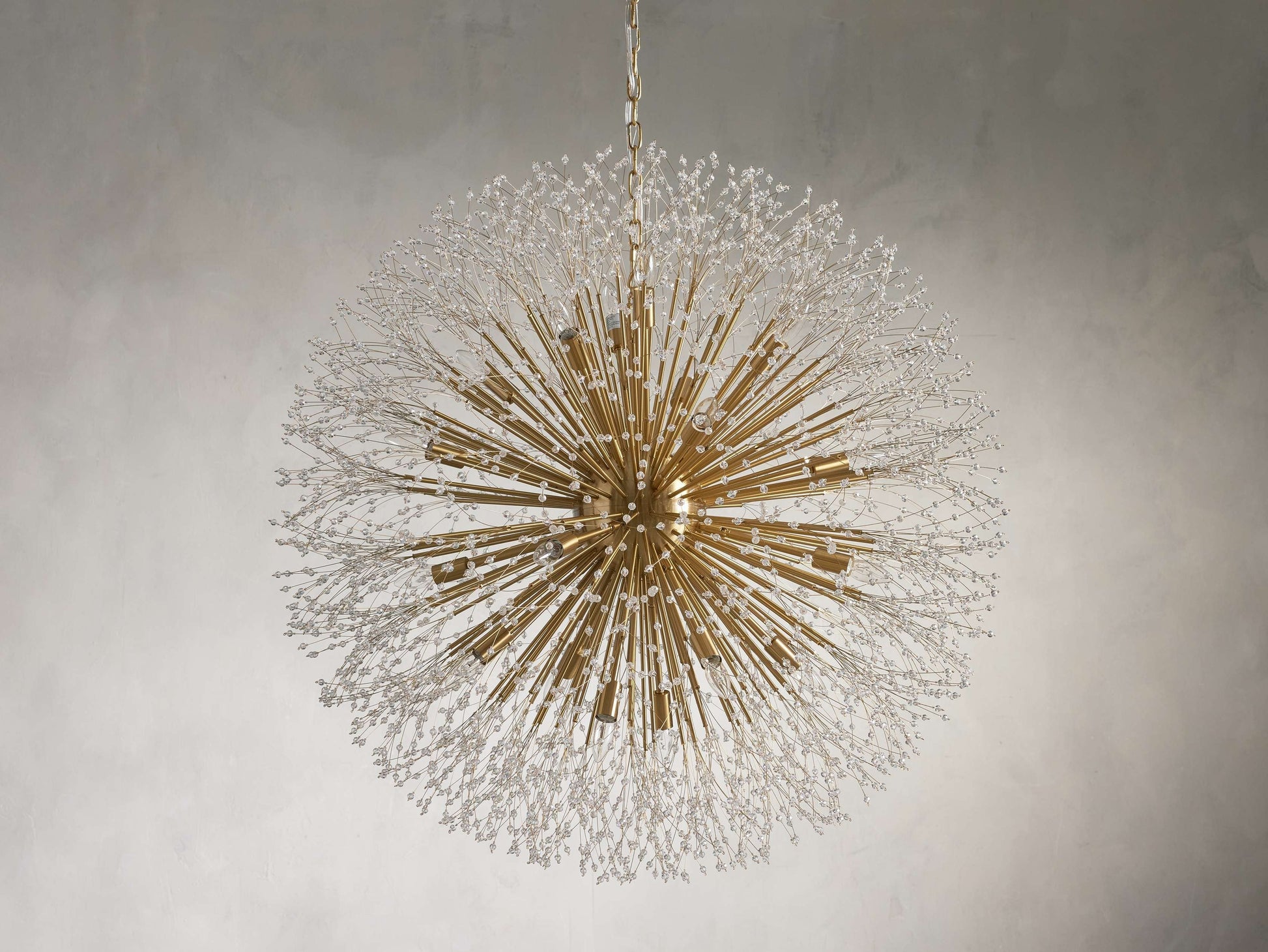 Dandelion Crystal Round Chandelier
