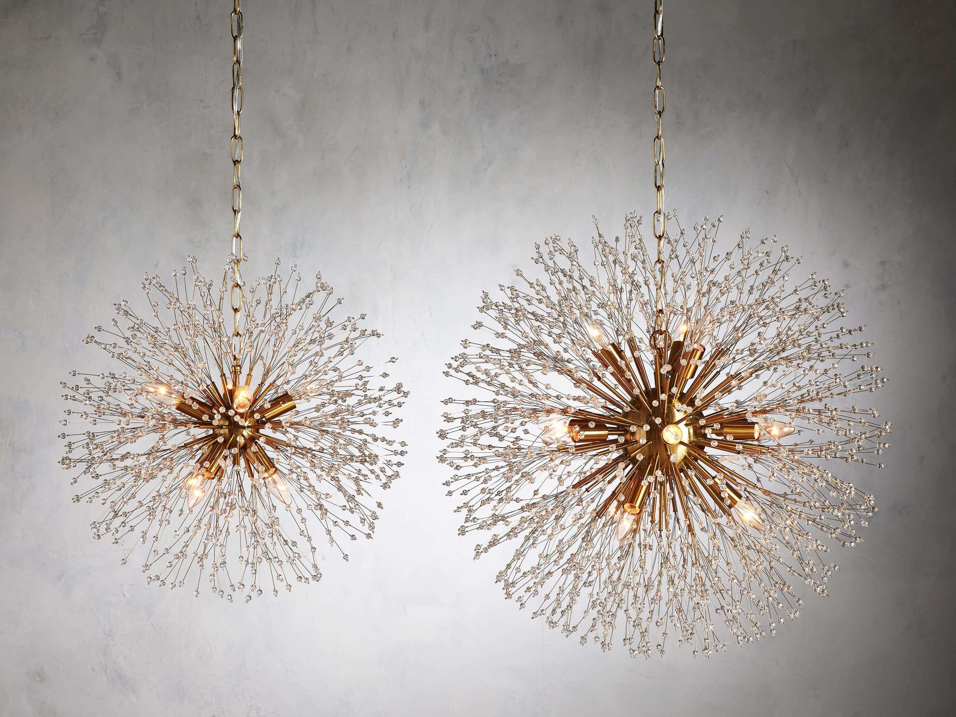 Dandelion Crystal Round Chandelier