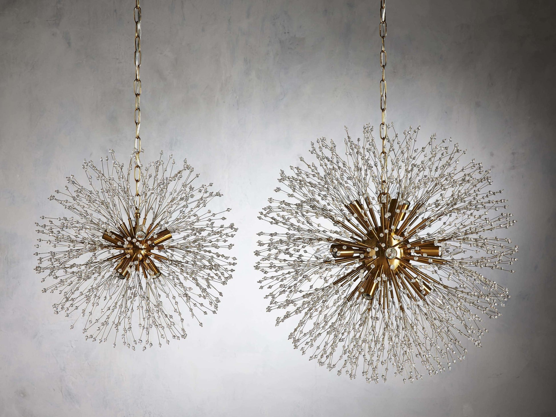 Dandelion Crystal Round Chandelier