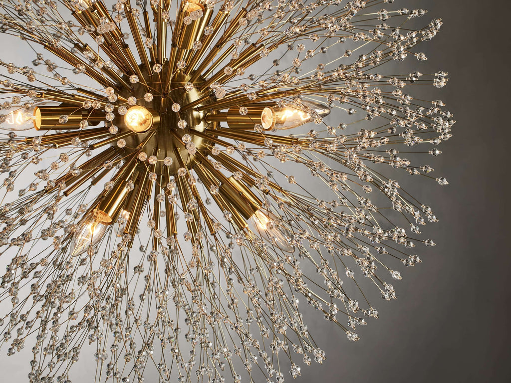Dandelion Crystal Round Chandelier