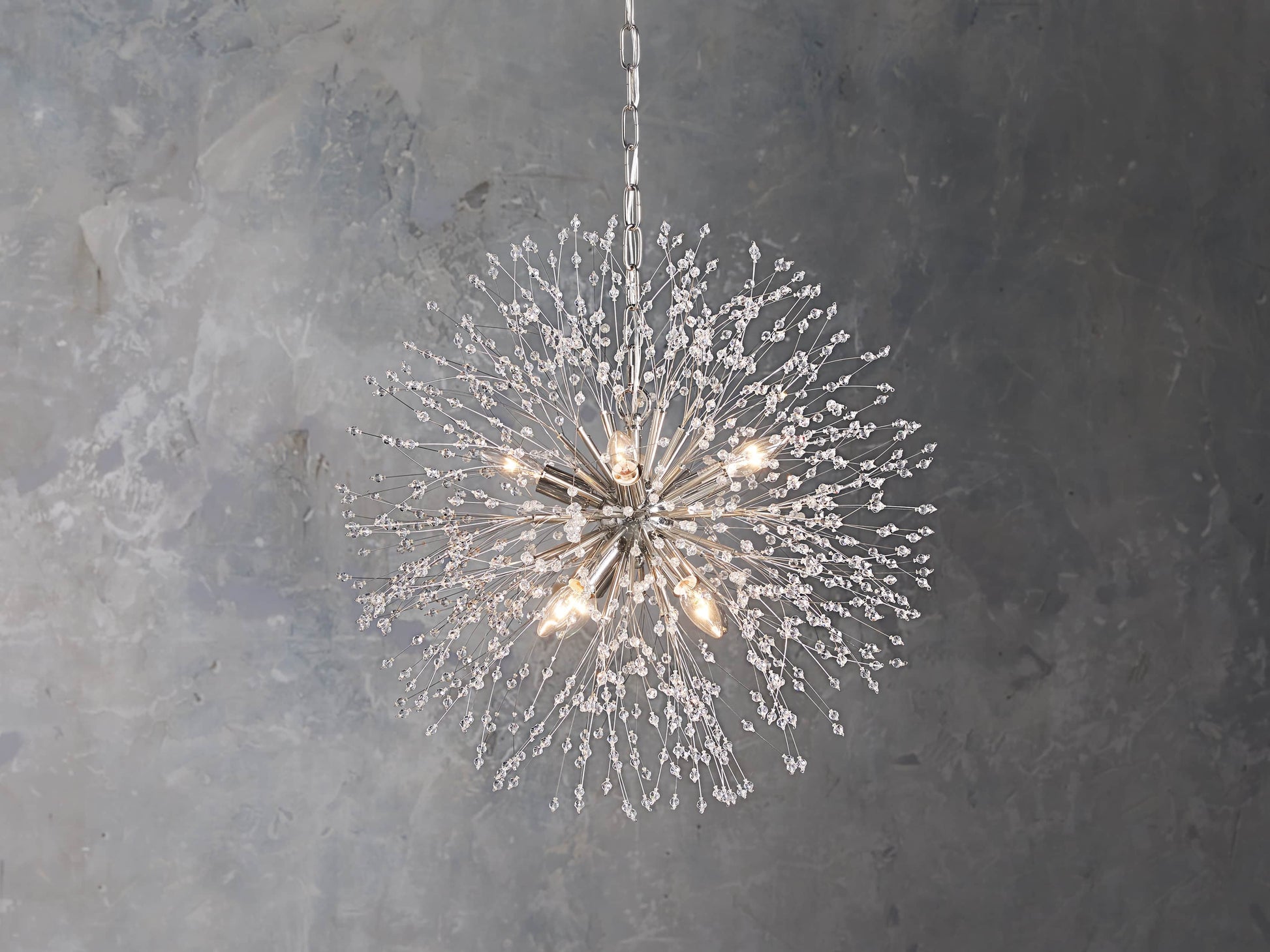 Dandelion Crystal Round Chandelier