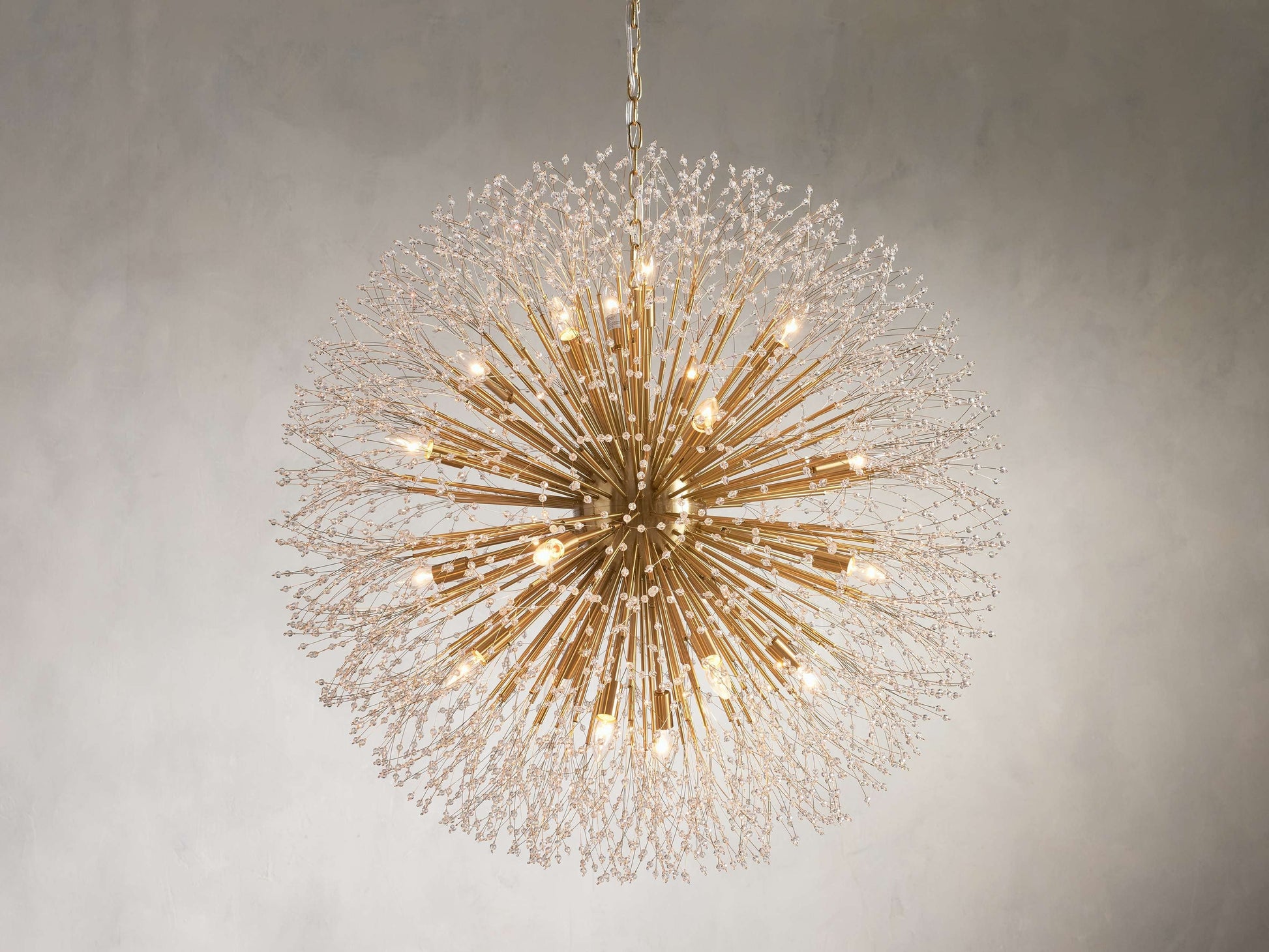 Dandelion Crystal Round Chandelier