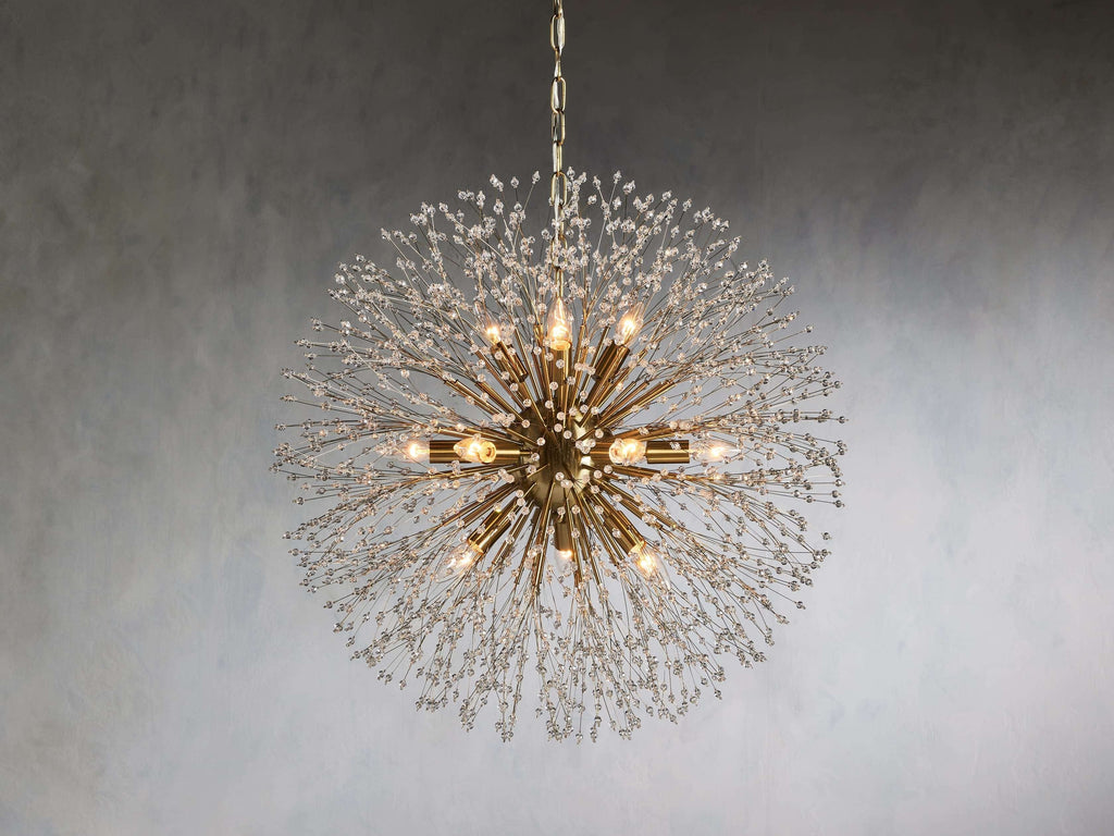 Dandelion Crystal Round Chandelier