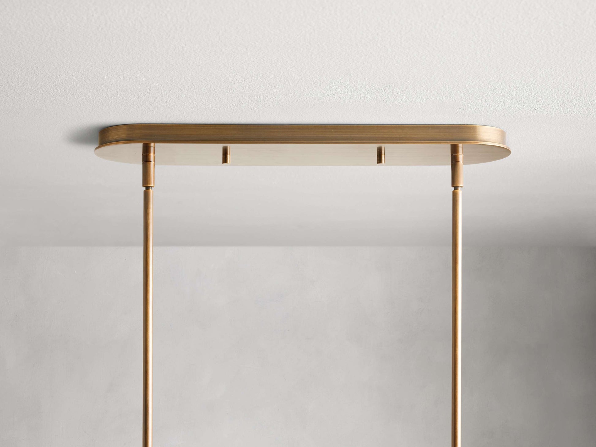 Daphne Bronze Linear Chandelier with Shades