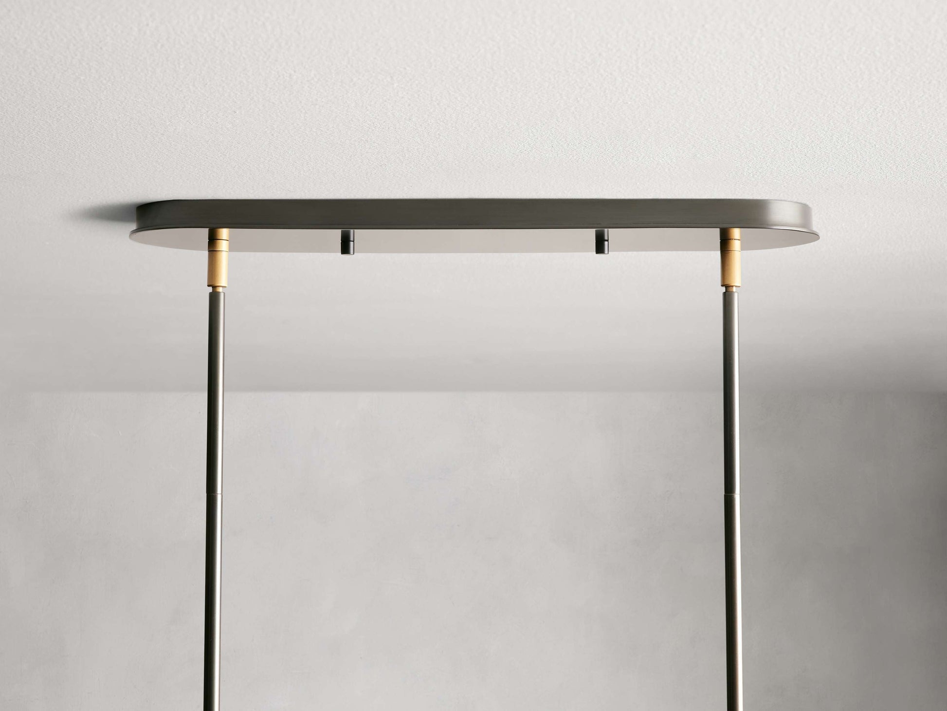 Daphne Bronze Linear Chandelier with Shades