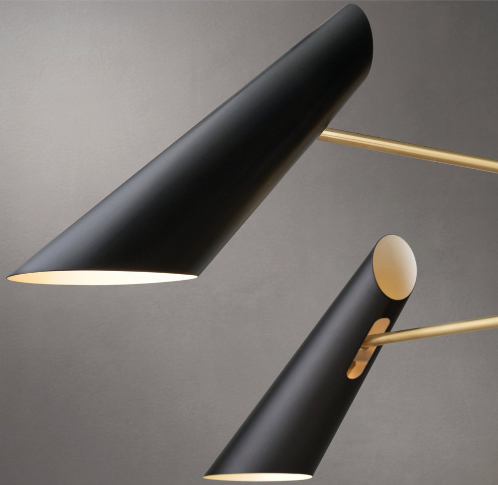 Franca Round Brass Chandelier