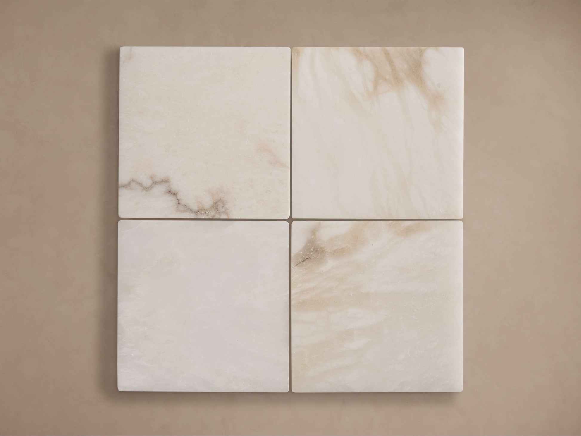 Halima Alabaster LED Linear Chandelier