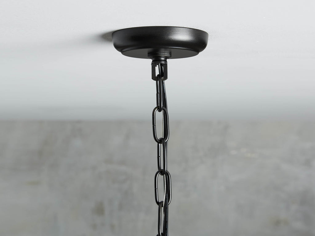 Leyland Art Deco Crystal Chandelier