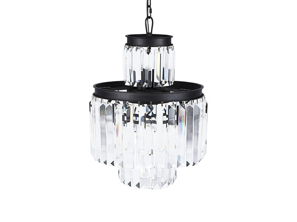 Leyland Art Deco Crystal Chandelier