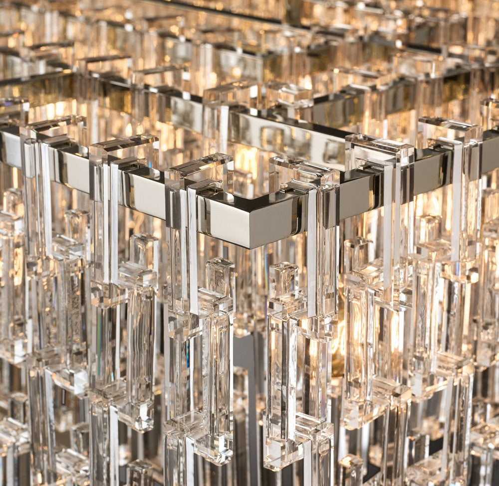 Marignan Rectangular Crystal Chandelier