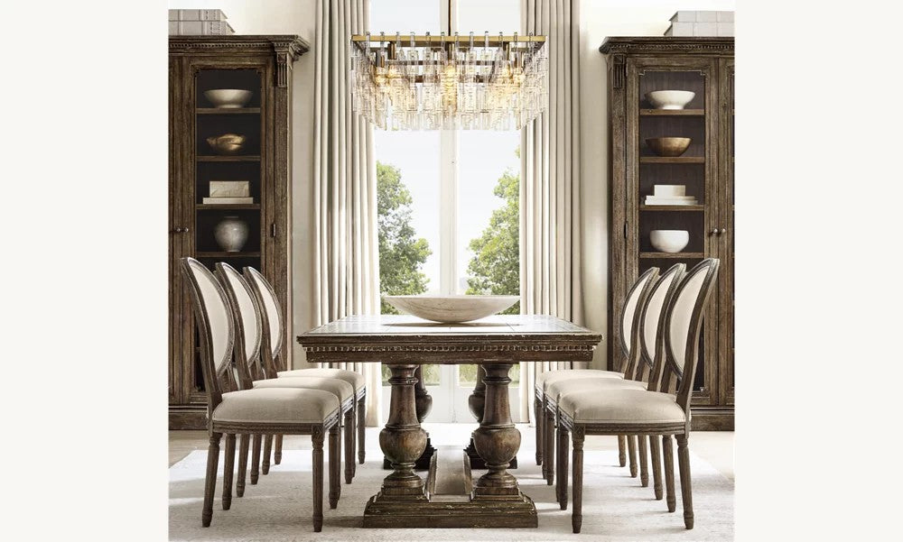 Marignan Rectangular Crystal Chandelier