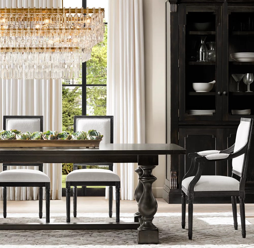 Marignan Tiered Rectangular Crystal Chandelier