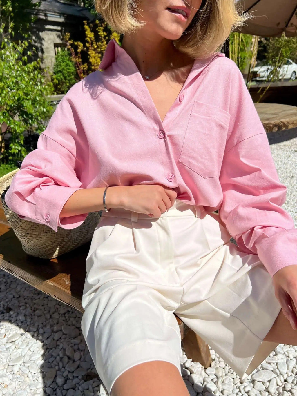 Marisse High-Waist Summer Shorts