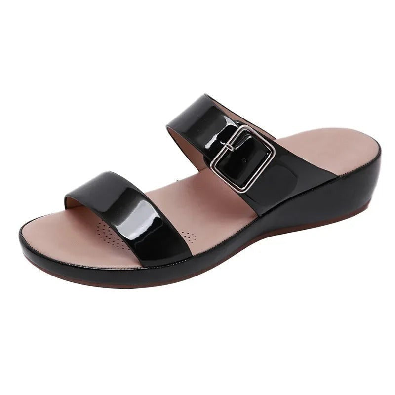 Marlow Patent Mules