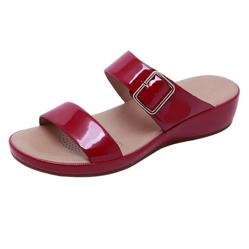 Marlow Patent Mules