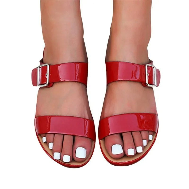 Marlow Patent Mules