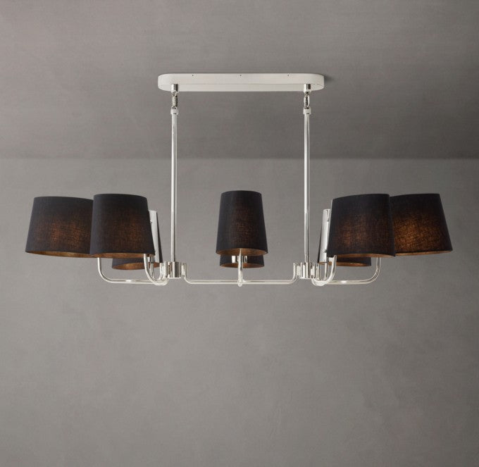 Martineau Linear Brass Chandelier