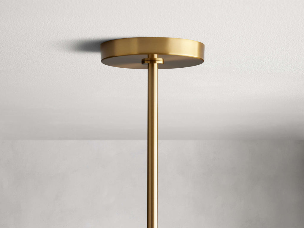 Noella Ombre Glass Linear Chandelier