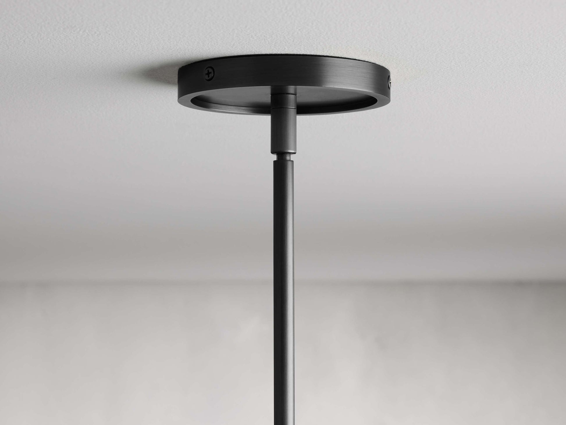 Rhodes Mid-Century Linen Shade Round Chandelier