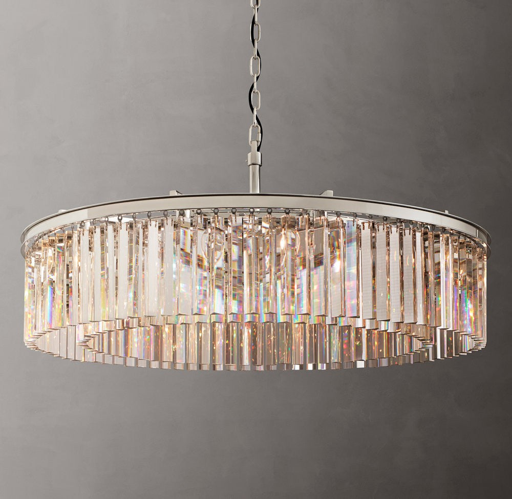 Rhys Round Crystal Ring Chandelier