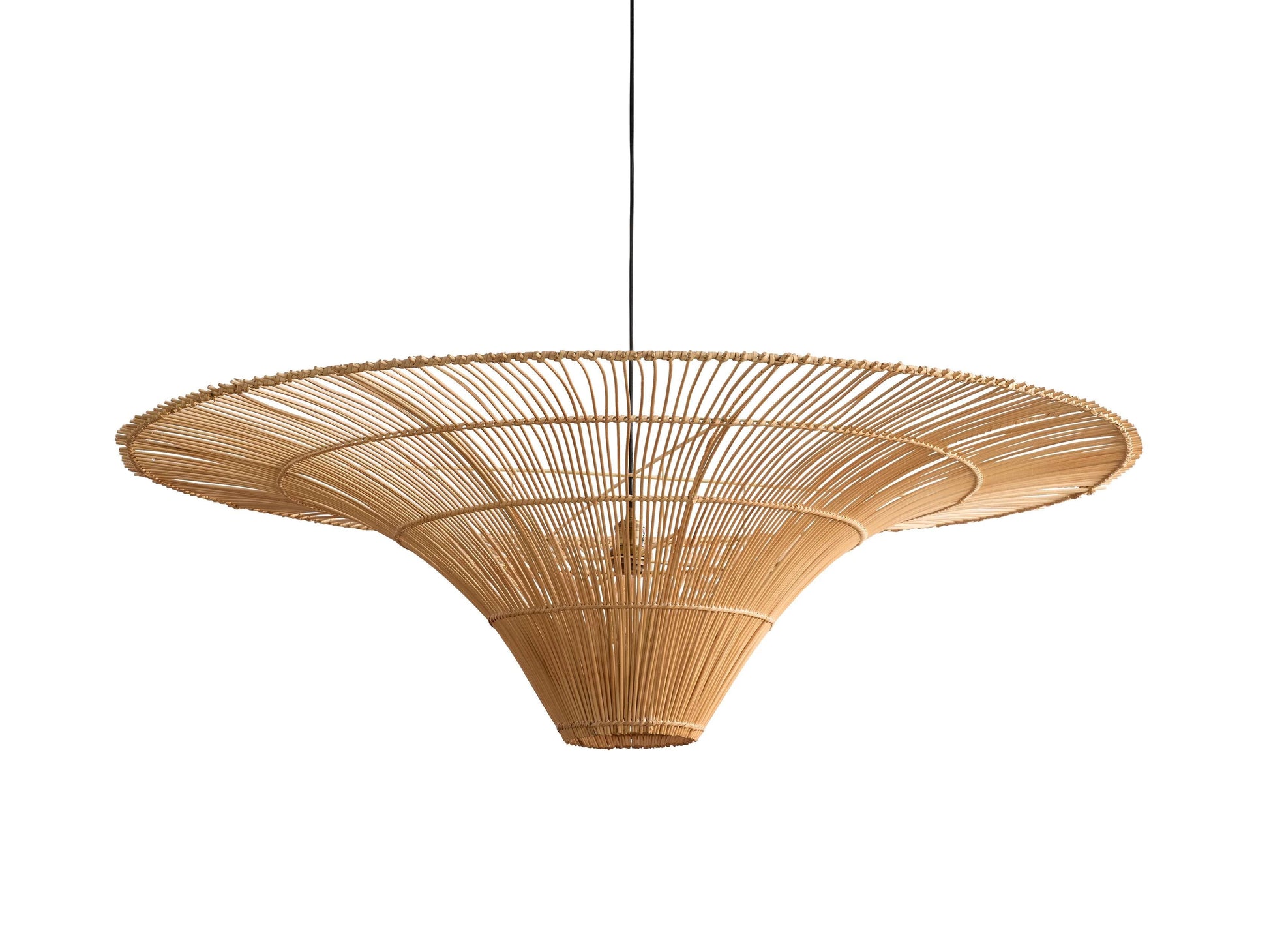 Seth Handwoven Rattan Chandelier