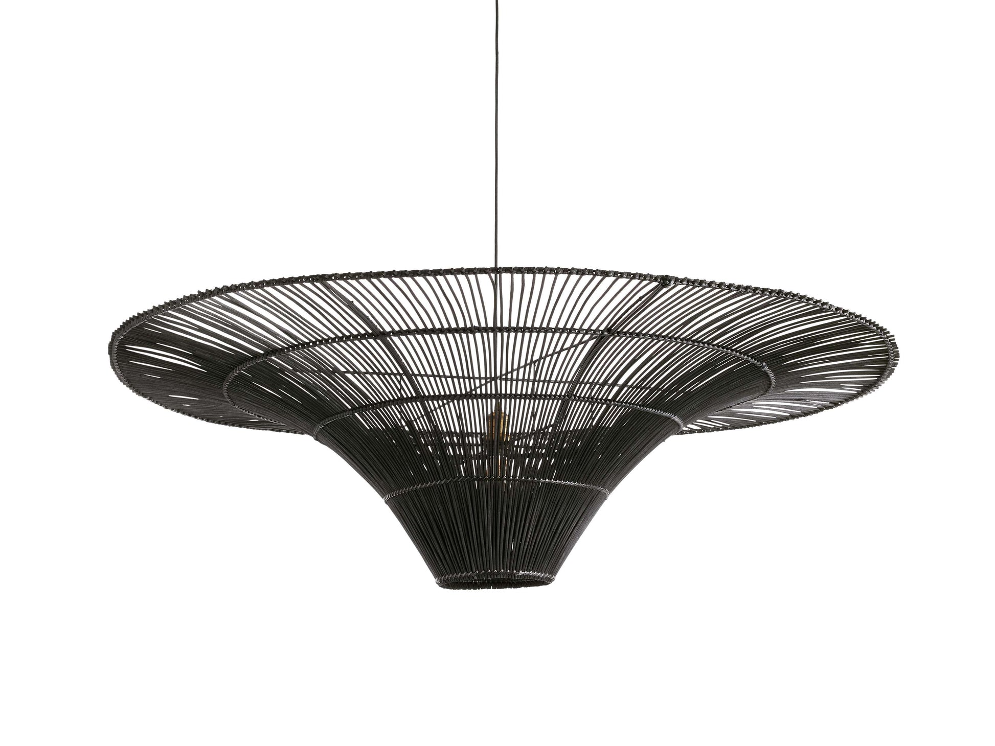 Seth Handwoven Rattan Chandelier