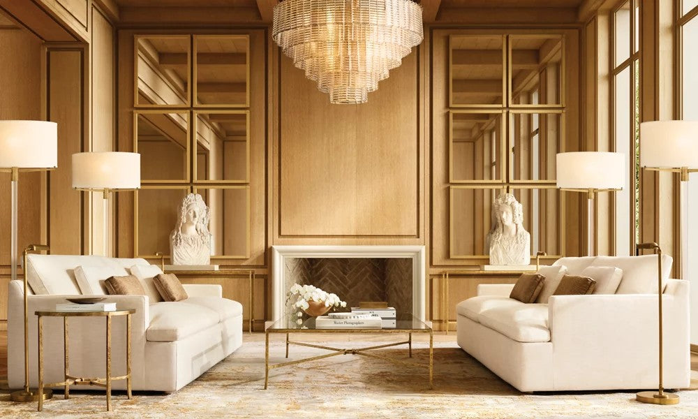 Sirene Clear Glass Round Chandelier