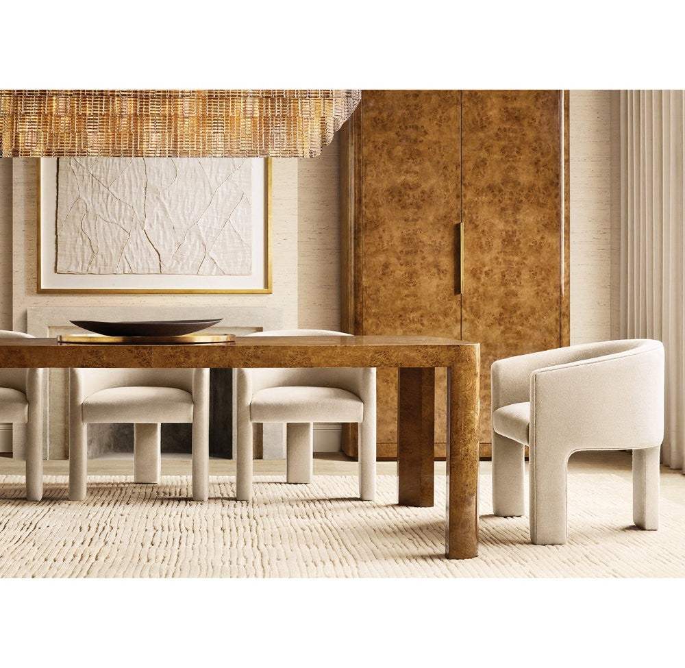 Sirene Smoke Glass Rectangular Chandelier